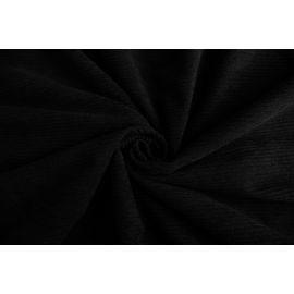Tkanina poliester 260 g/m² – Czarny– na spodnie, na spódnice, na marynarki, na komplety, na bluzy