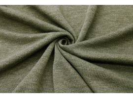 Dzianina na Swetry Khaki Ciemny