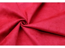 Zamsz na Żakiety Spódnice Sukienki Czerwony