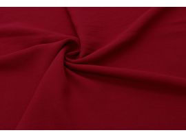 Fabric for Dress Blouse Dark Red