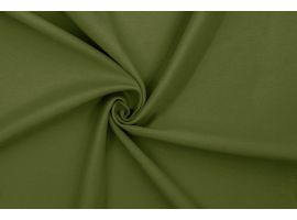 Cotton twill (jeans) z bawełną- Oliwka - na spodnie , marynarki