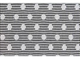 Knit Jacquard for Dress Houndstooth Polka dots Metallic