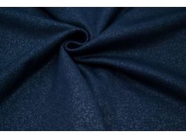 Dzianina Sukienkowa na Spódnice Spodnie Żakiet Granatowy