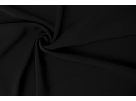 Ткань Гладкая Twill на Юбку Черный