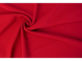 Tkanina Gładka Lejąca Sukienka Czerwony