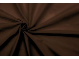 Popelina ze spandexem – Czekolada– na bluzki, na koszule