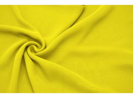 Tkanina Bluzkowa Sukienkowa Żółta