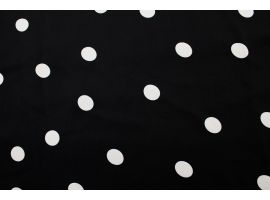 Fabric Chiffon for Dresses formal dresses Blouses Shirts Tunics Print Polka dots