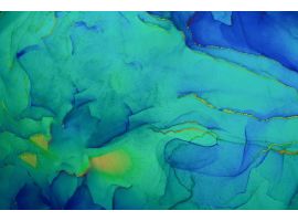 Fabric Chiffon for Dresses formal Dresses Blouses Shirts Tunics Print Marble