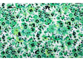 Fabric Indo for Skirts Dresses Blouses Shirts Print Flowers