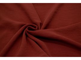 Tkanina Sukienkowa Bluzkowa Ciemny Rudy
