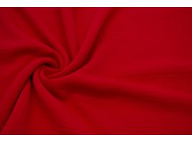 Tkanina Sukienkowa Bluzkowa Czerwony