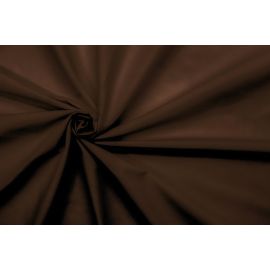 Popelina ze spandexem – Czekolada– na bluzki, na koszule