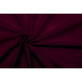 Popelina ze spandexem – Bordo– na bluzki, na koszule