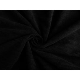 Tkanina poliester 260 g/m² – Czarny– na spodnie, na spódnice, na marynarki, na komplety, na bluzy