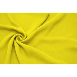 Tkanina Bluzkowa Sukienkowa Żółta