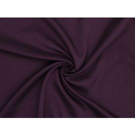 Tkanina 50 g/m² – bakłażan- na sukienki, na koszule, na bluzki