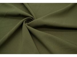 Tkanina Sukienkowa Bluzkowa Khaki